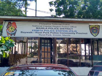 No.5 Police Station at Roxas Boulevard, Ermita, Manila, Metro .